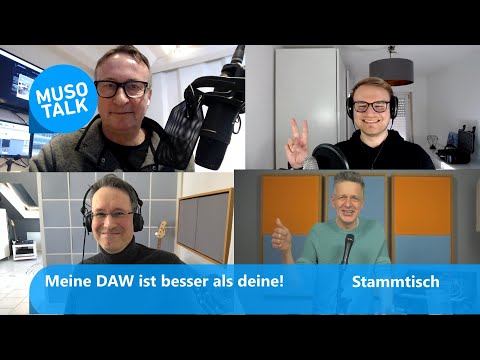 Meine DAW ist besser als deine! Cubase VS Logic VS Live - Stammtisch