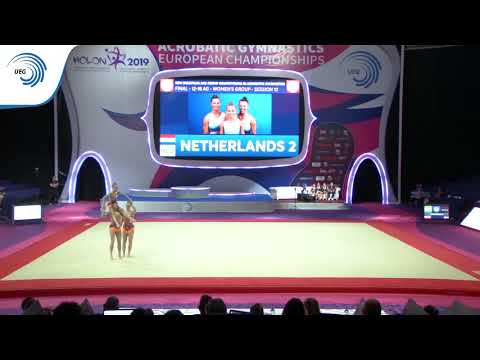 Women's group Netherlands - 2019 European Age Group, 12 - 18 final
