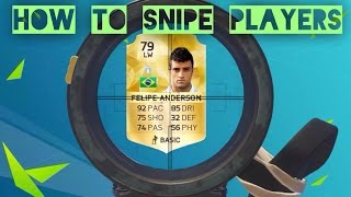 FIFA 16 || HOW TO SNIPE PLAYERS