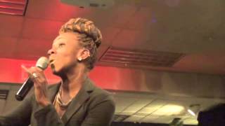 LeAndria Johnson- speaking and singing in Champaign, IL