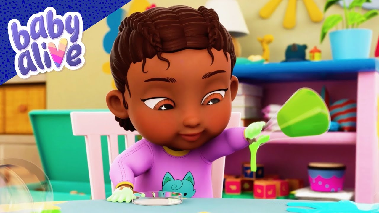 Os bebês aprendem bons hábitos 👶 Família Crianças Desenhos animados 💖 Baby Alive Oficial