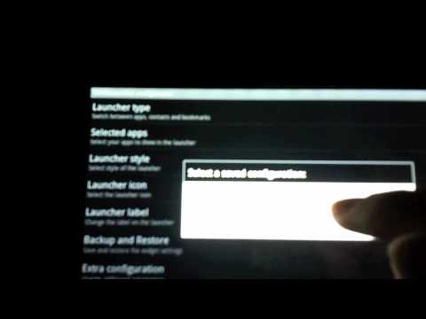 Applicazione Circlelauncher per Android