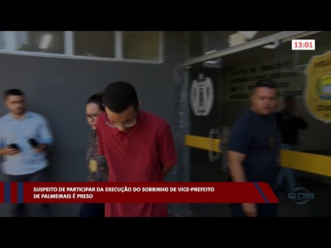 Suspeito de ser co-autor de execução de sobrinho de vice-prefeito de Palmeirais é preso 09 05 2023
