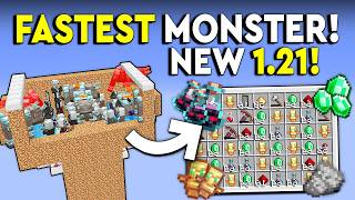 BEST 1.21 RAID FARM Minecraft Tutorial - Afkable - 24,700/HR!