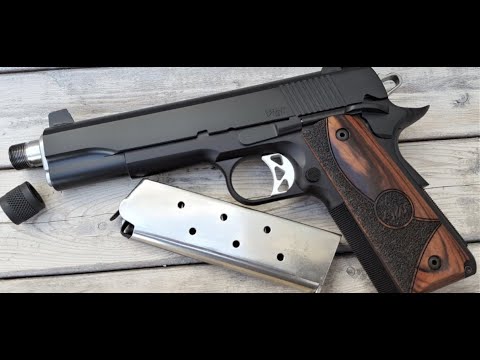 Dan Wesson Vigil Suppressor Ready and CCO 1911  45 ACP