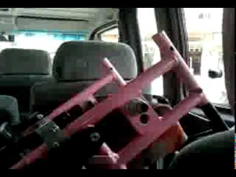 As condiçoes de um transporte publico transportando cadeirantes