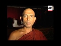 Buddhist monk hunger strike to protest Tamil tsunami aid