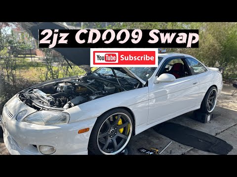 Sc300 2jz Cd009 swap with collins adapter kit