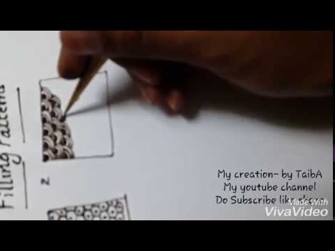 DIFFERENT FILLING PATTERNS OF MEHENDI DESIGNS.My creation- by TaibA
