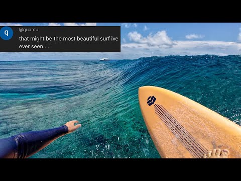 SURFING EMPTY PUMPING MALDIVES | RAW POV SESSION 4K