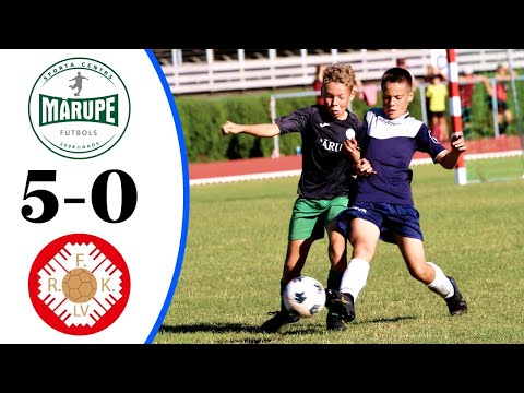 14.08.2022: Mārupes SC – RFK. Baltic Sea Cup 2022 U11