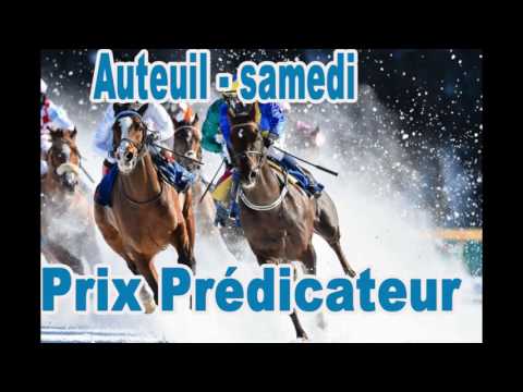 Pronostic quinté 18/03/2017 - Auteuil - Prix Prédicateur