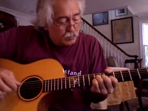 Blackbird - for solo acoustic guitar - arranged and played by Stephen Bennett