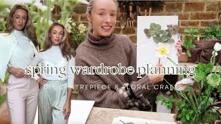 SPRING WARDROBE PLANNING, DIY Easter Floral Displays & Flower Pressing