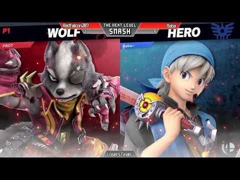 TNLS 123 - RedFalcon207 (Wolf) vs Baba~ (Hero) Smash Ultimate Tournament Losers Finals