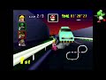 Mario Kart 64 N64 Extra Mirror Toad S Turnpike NTSC SC 3 Lap 2 29 05