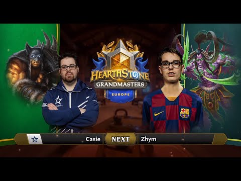 Casie vs Zhym - Division B - Hearthstone Grandmasters Europe 2020 Season 1 - Week 7