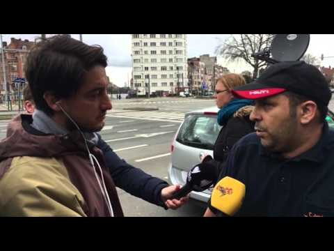 Man skjuten under polisinsats i Bryssel