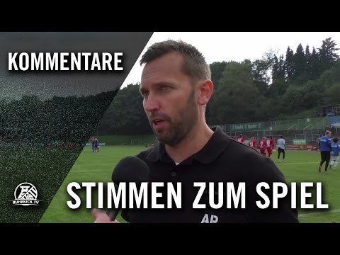 Die Stimmen zum Spiel (SSVG Velbert - KFC Uerdingen 05, Oberliga Niederrhein) | RUHRKICK.TV