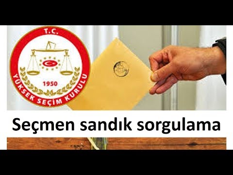 Seçmen Sorgulama Video