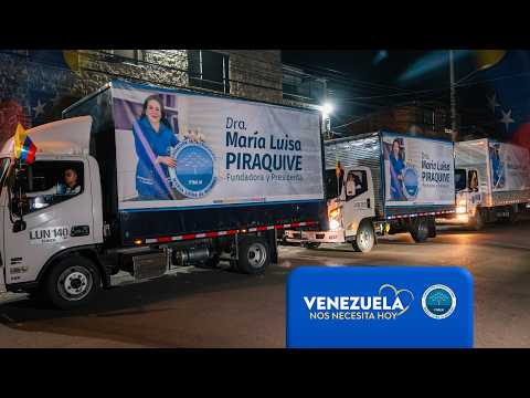 La Dra. María Luisa Piraquive envía ayuda desde Colombia a Venezuela
