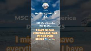 Next cruise booked 😉 #travel #cruise #vacation #msccruises #shorts #pleasesubscribe
