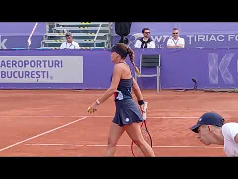 IRINA BARA vs PATRICIA ȚIG, în tur 1, la WTA 125, BUCUREȘTI, ȚIRIAC TROPHY 2024