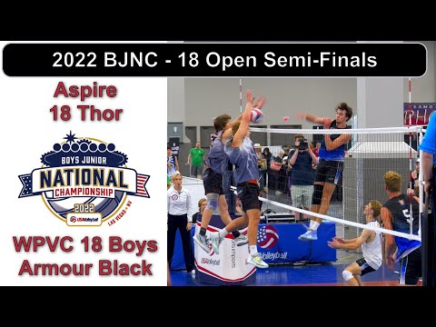 2022 BJNC 18 Open Gold Semi Final - Aspire 18 Thor vs WPVC 18 Boys Armour