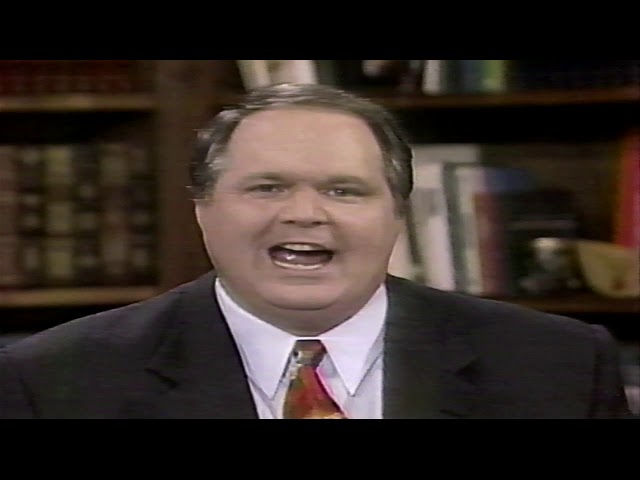 Rush Limbaugh TV Show 9/22/1992
