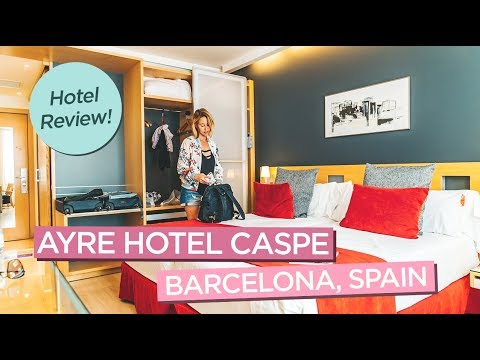 酒店評論。西班牙巴塞羅那的Ayre Caspe酒店 (Hotel Review: Ayre Hotel Caspe in Barcelona, Spain)