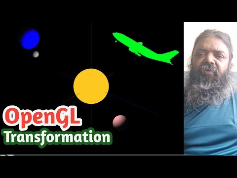 Python OpenGL Transformation | Fixed function pipeline | 11Jan2023