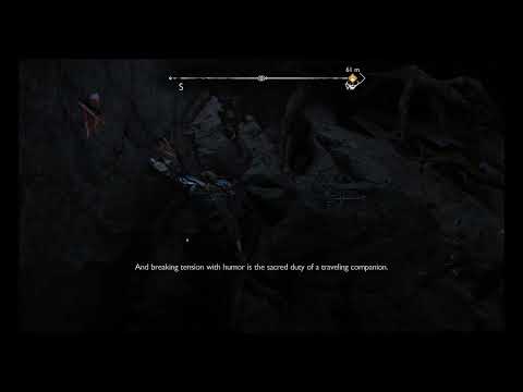 God of War Ragnarök Mimir is babbling