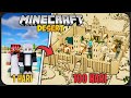 100 Hari Di Minecraft Tapi Desert Only Kerajaan Padang Pasir