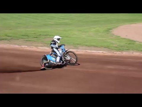 Tabaka József, Benkő Roland - Salakmotor edzés Debrecenben - 2016.04.16