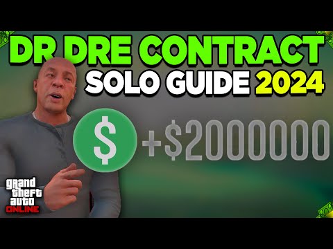 *UPDATED* GTA 5 Online: Dr Dre Contract SOLO Guide! ($2M Per Hour)