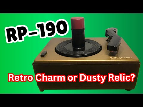 Quick Test & Honest Review: RCA Victor 45-J-2 Turntable