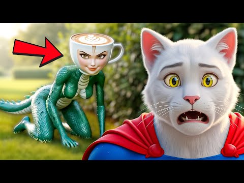 The COFFEE LIZARD Awakens! | SUPERCAT's Craziest Mutation Battle EVER! ☕🦎💥
