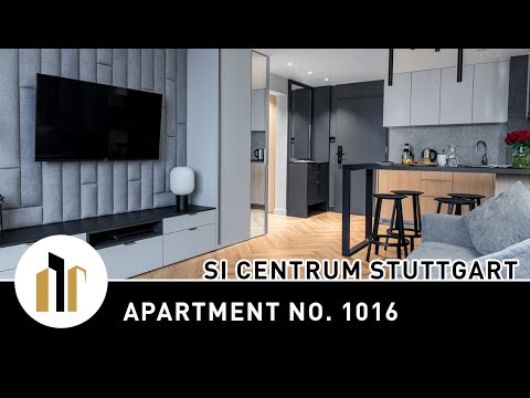 RentApart24 | Apartment No. 1016 im SI Centrum Stuttgart | Exklusiv, modern & gemütlich