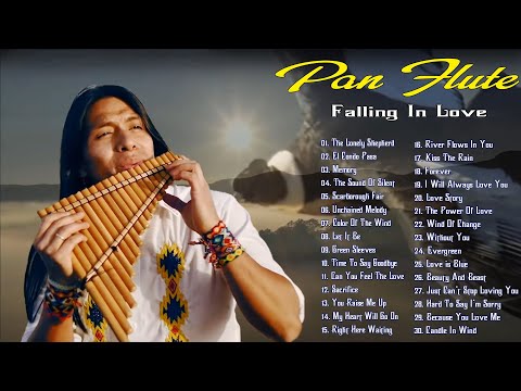 Top 50 Beautiful Pan Flute Instrumental Love Songs 💖 Best Relaxing Instrumental Music