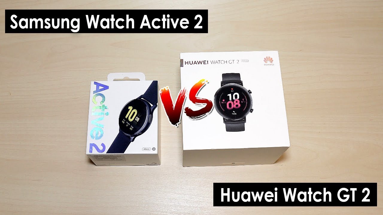 Samsung Galaxy Watch Active 2 vs Huawei Watch GT 2 Comparison Follow Up [4K]