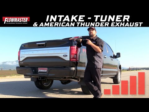 2018 Ford F-150 3.5L Ecoboost - Flowmaster Intake, Exhaust and Delta Boost Tuner
