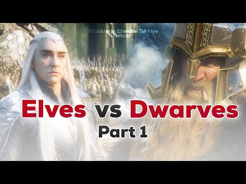 Elves VS Dwarves Battle - The Hobbit: The Battle of the Five Armies - Extended Edition [4K] / [P1]