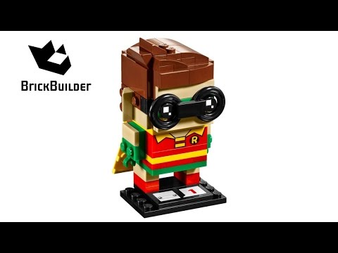 Vidéo LEGO BrickHeadz 41587 : Robin