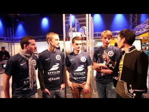 Mad Catz at DreamHack Winter 2012 - Epsilon eSports (Battlefield 3 Winners) Interview