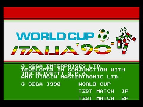 Mega Drive Longplay [436] World Cup Italia 90