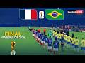 FRANCE Vs BRAZIL Final FIFA World Cup 2026 Full Match All Goals Simulation PES