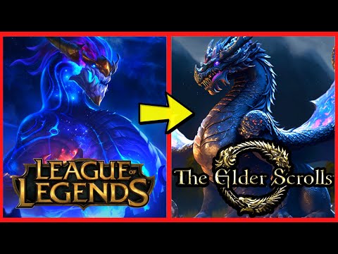League of Legends Characters as ESO | The Elder Scrolls Online | Size Comparison