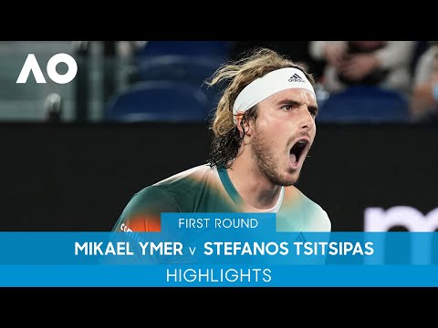 Mikael Ymer v Stefanos Tsitsipas Highlights (1R) | Australian Open 2022