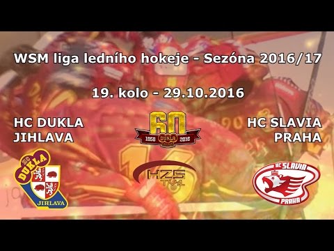 19. kolo (29.10.2016) HC Dukla Jihlava - HC Slavia Praha