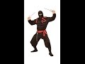 Muskel Ninja kostume video